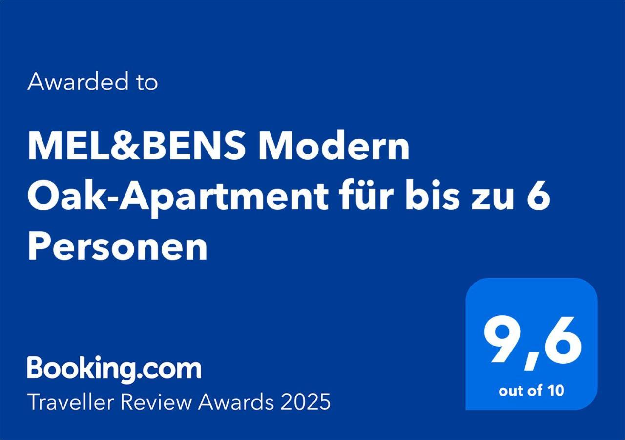 Mel&Bens Modern Oak-Apartments Fuer Bis Zu 12 Personen BRE Εξωτερικό φωτογραφία